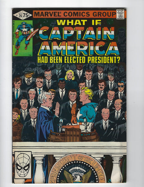 What If #26 Captain America Had Been Elected President? Original Series VGFN