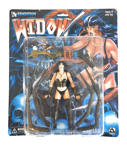 Widow Action Figure Variant Rendition sealed on card!