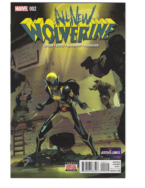 All-New Wolverine #2 First Honey Badger X-23 NM