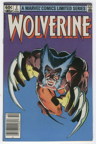 Wolverine #2 Claremont & Miller Mini-Series HTF News Stand Variant FVF