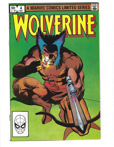 Wolverine #4 Claremont Miller Mini-Series FN