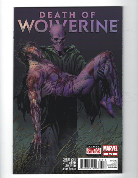 Death Of Wolverine #4 Fancy Holofoil Cover VF