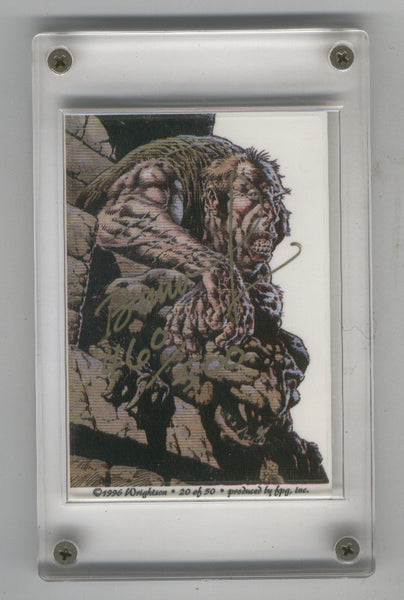 Berni Wrightson Signed & Numbered Horror Card #460 of 500