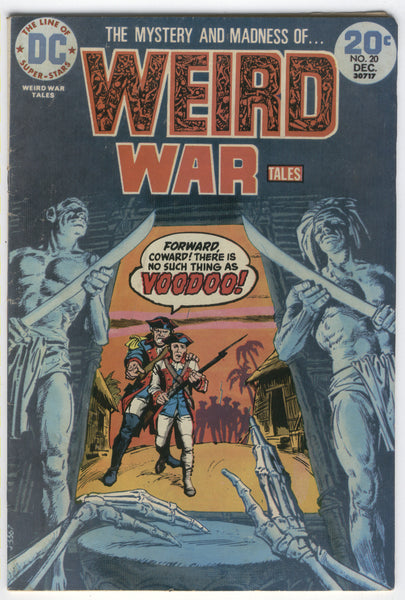 Weird War Tales #20 Forward Coward! Bronze Age Classic VG
