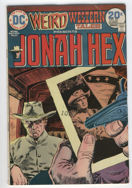 Weird Western Tales #22 Jonah Hex Showdown At Hard Times Bronze Age classic VG