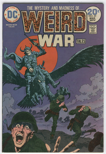 Weird War Tales #23 The Bird Of Death Bronze Age Classic VGFN