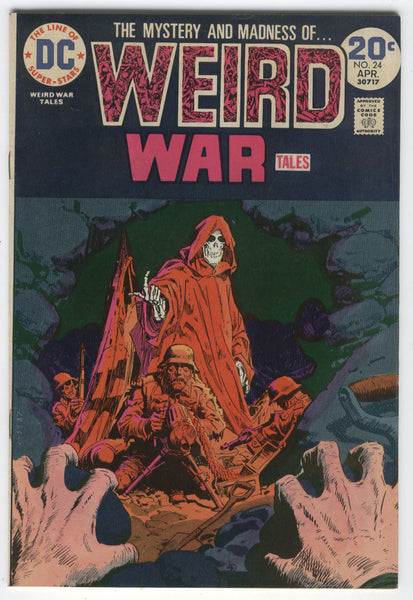 Weird War Tales #24 The Invisible Enemy Bronze Age Classic VGFN
