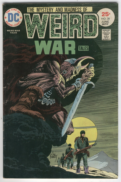 Weird War Tales #38 Born To Die Bronze Age Classic VG