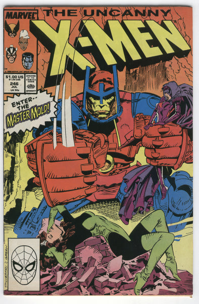Uncanny X-Men #246 Enter The Mastermold FN