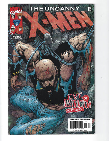 Uncanny X-Men #393 Eve Of Destruction! VFNM