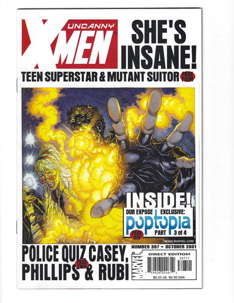Uncanny X-Men #397 Poptopia! VFNM