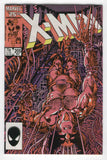 Uncanny X-Men #205 Wolverine The Body Shop Barry Smith Art VF