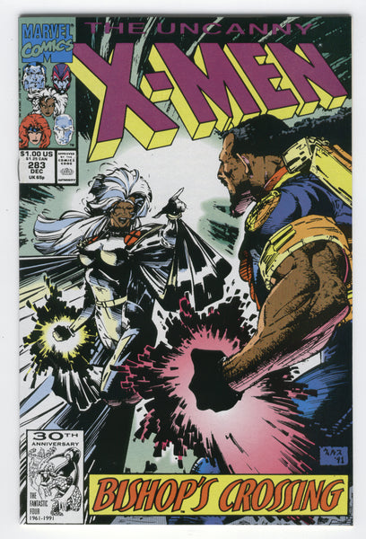 Uncanny X-Men #283 Bishop's Crossing Portacio Art VFNM