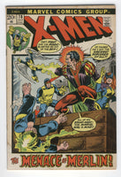 X-Men #78 The Menace Of Merlin Bronze Age Classic VGFN