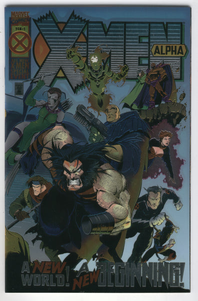 X-Men Alpha A New Beginning! Foil Cover NM-