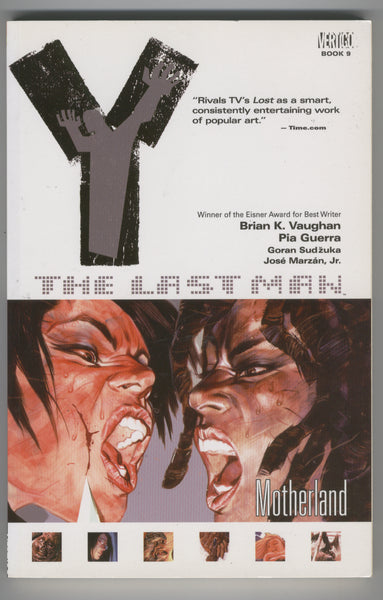 Y The Last Man Trade Paperback #9 The Motherland First Print VFNM